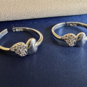 Double Delight Toe Ring A0004
