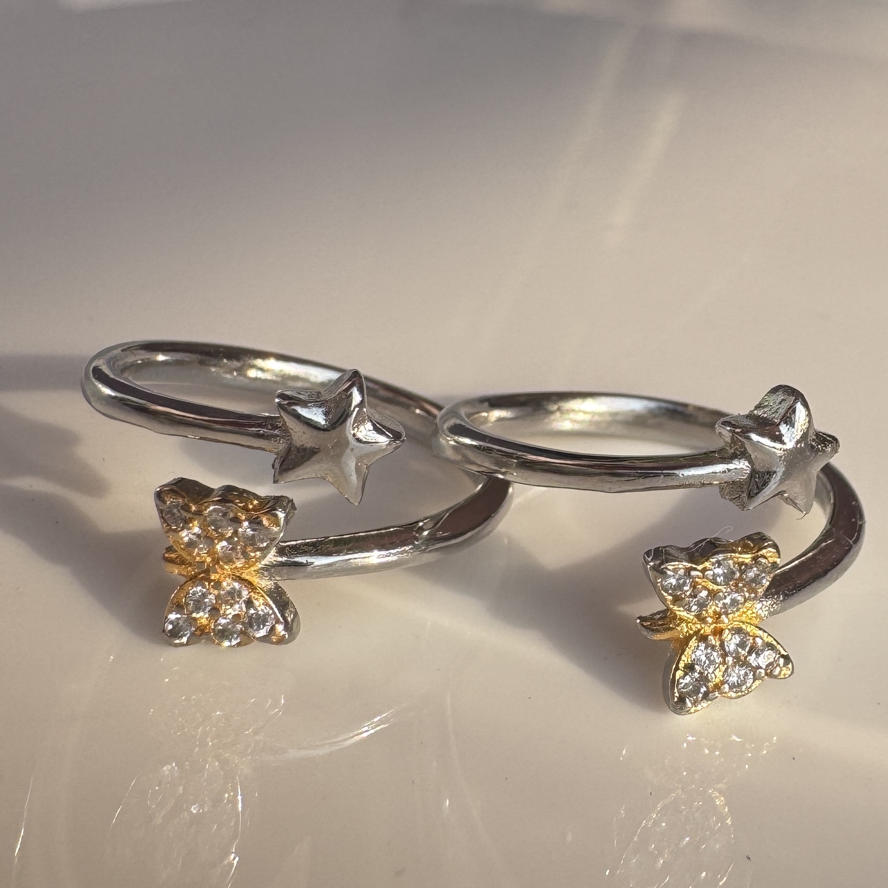 Starbound Butterfly Toe Ring A0006
