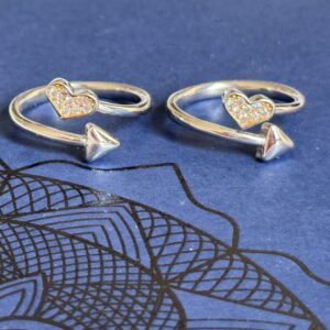 Cupid's Arrow Toe Ring A0007