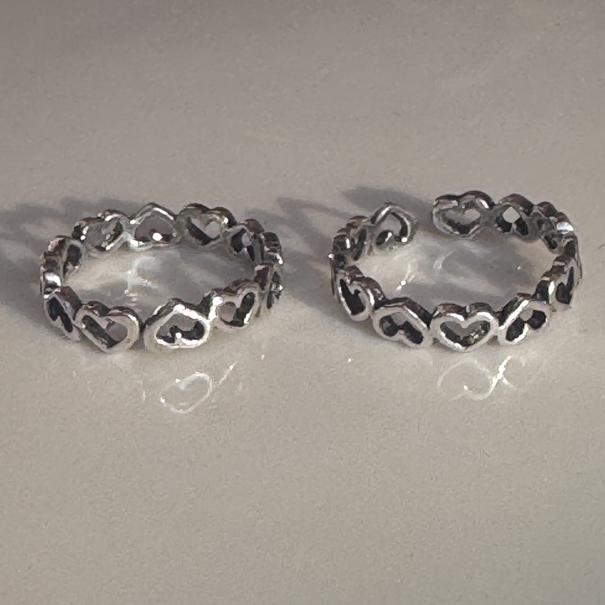 Heart Harmony Toe Ring A0043