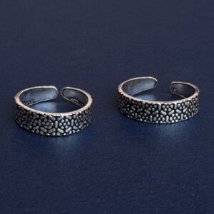 Stardust Texture Toe Ring A0058