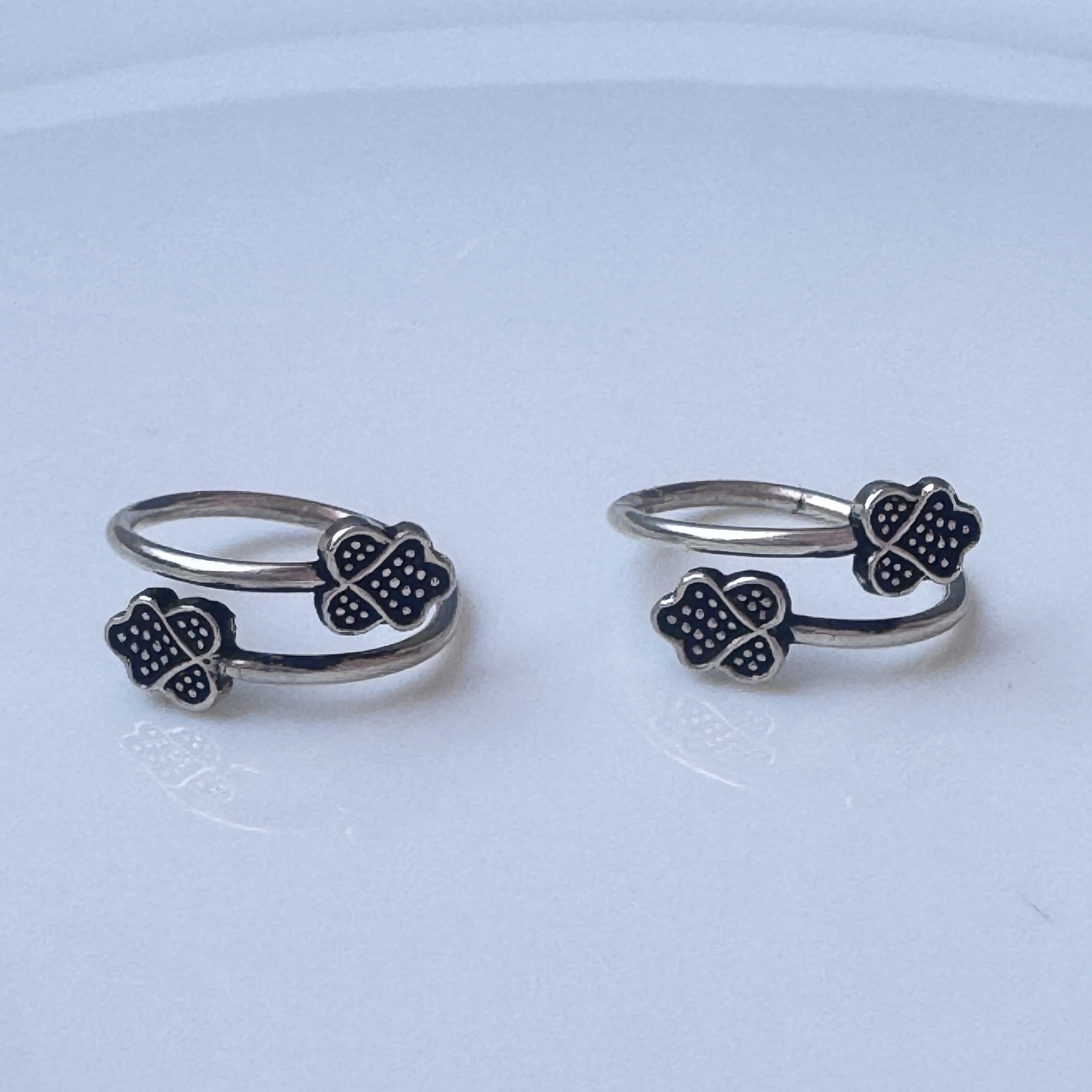 Lucky Clover Toe Ring A0068